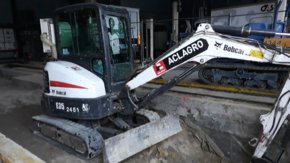 Travaux d'assainissement des sols Fraikin Machelen