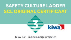 Tauw continueert trede 3 op Veiligheidsladder