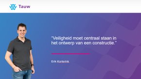 Veiligheid moet centraal staan in het ontwerp van een constructie