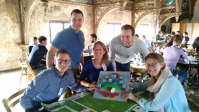 Young Professionals werken samen aan duurzame bouw- en infra