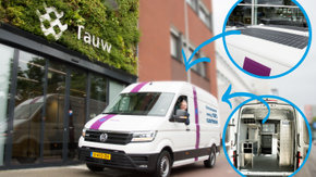 Tauw neemt e-Crafter in gebruik: eerste elektrische veldwerkbus voor uitvoeren bodemonderzoeken