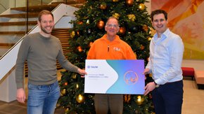 Medewerkers TAUW helpen KiKa en IVN met kerstdonatie van ruim 10.000 EURO