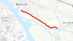 Voorbereidingen dijkversterking Stenendijk Hasselt in volle gang