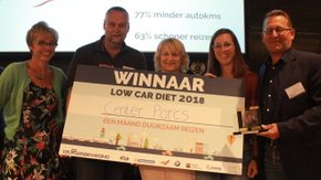 Low Car Diet feestelijk afgesloten tijdens het Finish Feest