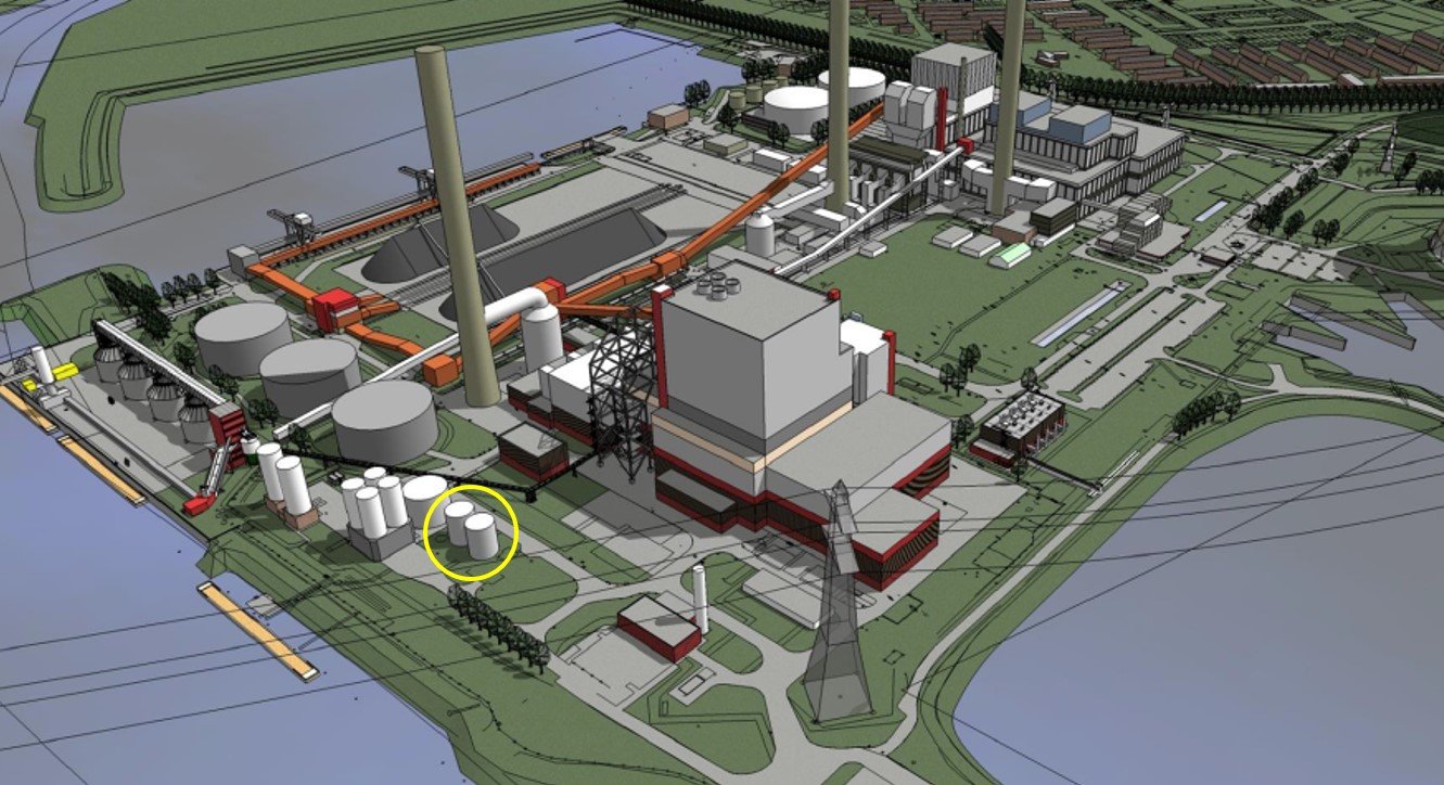 Milieurisicoanalyse (MRA) voor Amercentrale