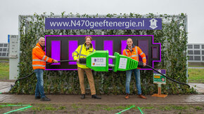 Duurzaamste weg van Nederland - de N470 - officieel geopend