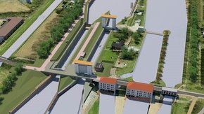 Nieuwe sluis in Twentekanaal bij Eefde geopend
