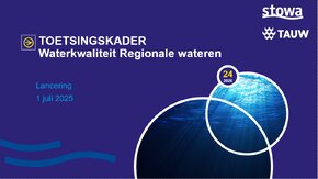 Lancering 'Toetsingskader Waterkwaliteit voor Regionale Wateren'