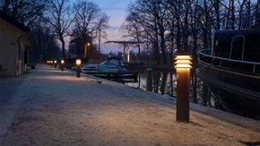 Verlichtingsplan herinrichting Slochterhaven in Slochteren