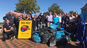 Tauw presenteert Shoreliner tijdens World Cleanup Day
