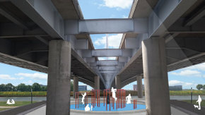 Oplevering bootcampzone onder Prins Clausbrug Utrecht