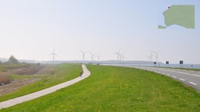 Aannemer Reimert gaat windpark bij Almere Pampus bouwen